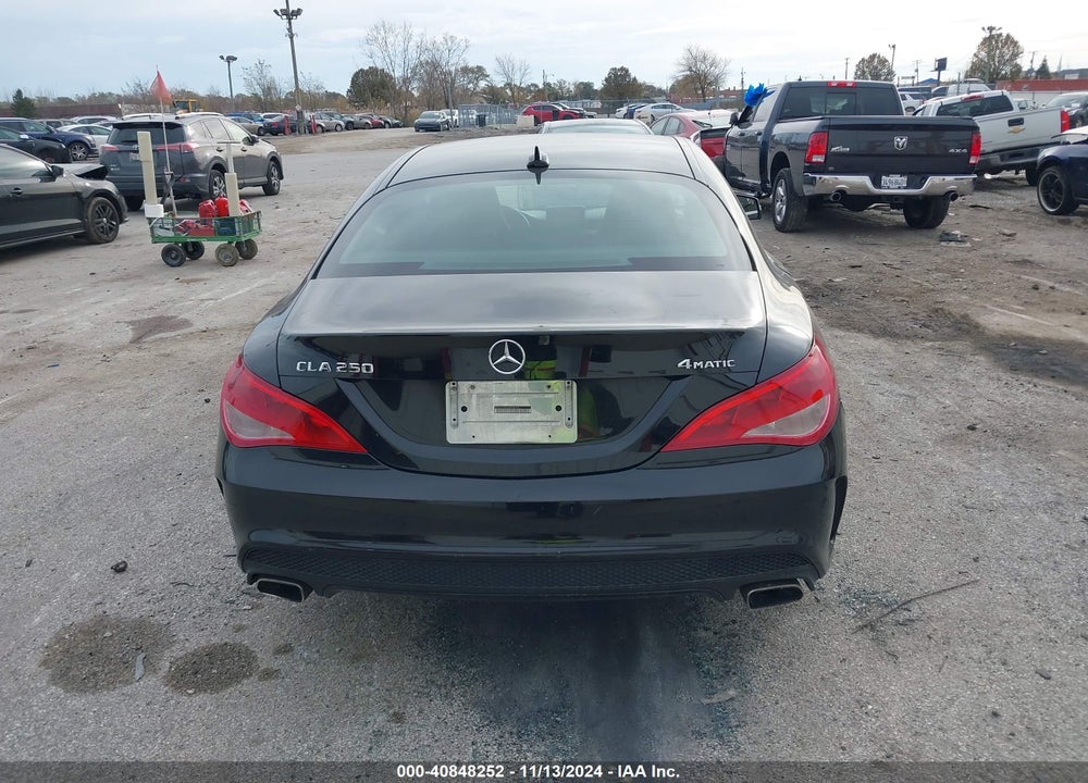 2016 MERCEDES-BENZ CLA 250 4MATIC VIN: WDDSJ4GB5GN308918