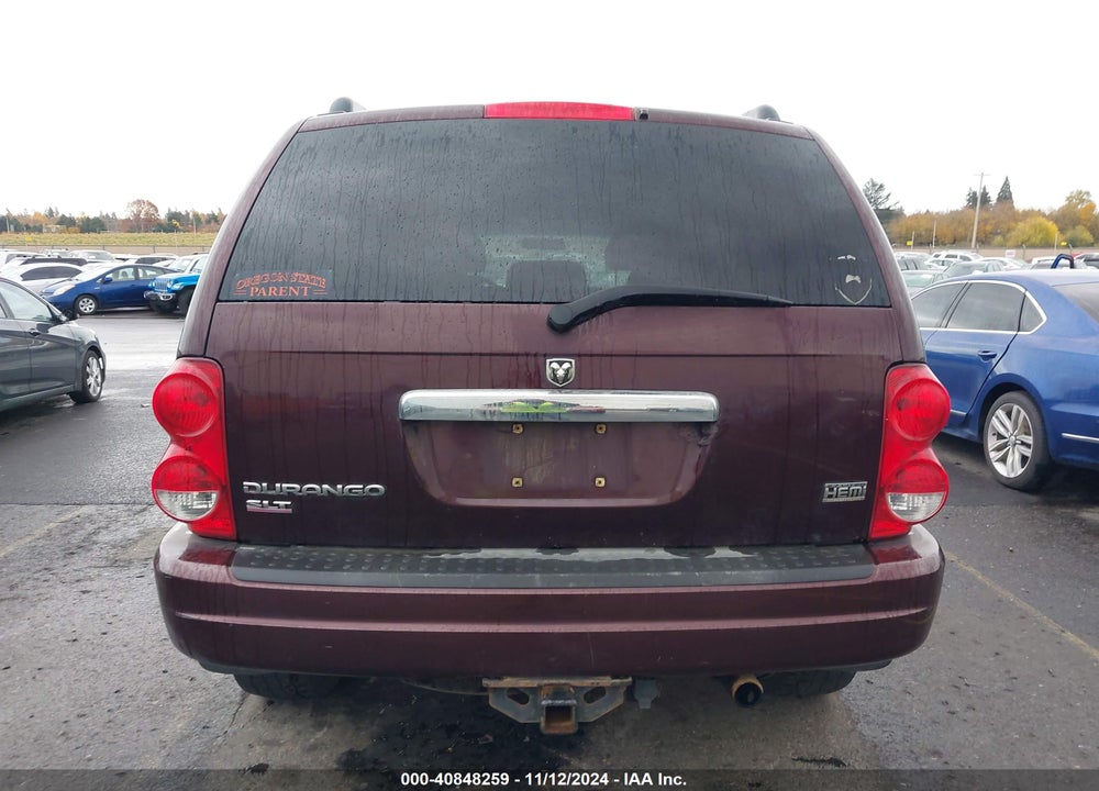 2004 DODGE DURANGO SLT VIN: 1D4HB48D74F158871