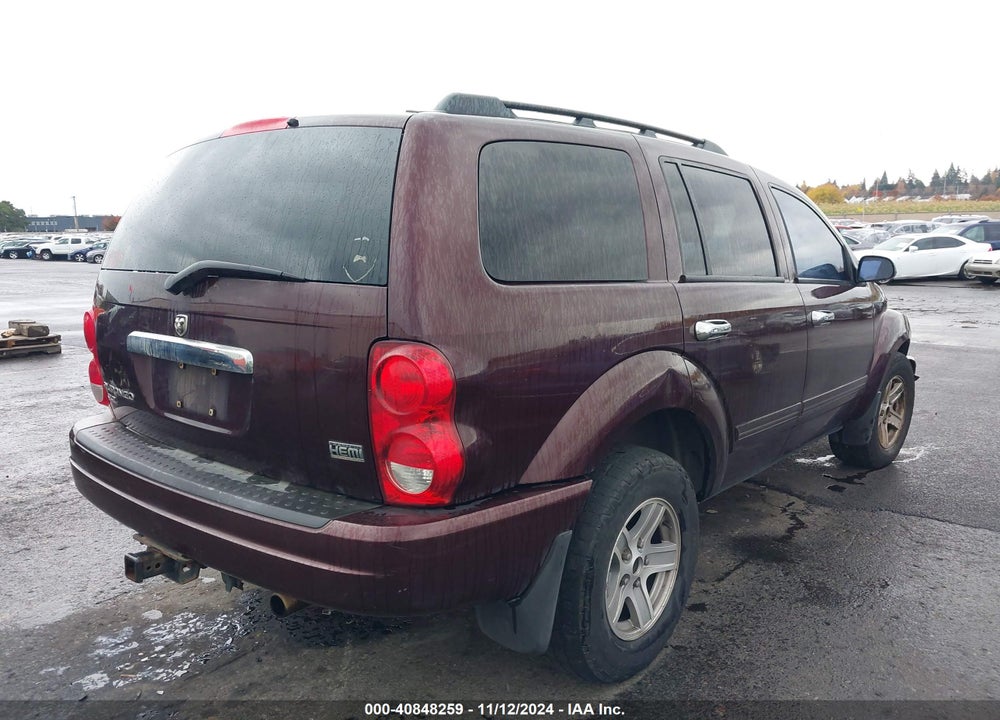 2004 DODGE DURANGO SLT VIN: 1D4HB48D74F158871