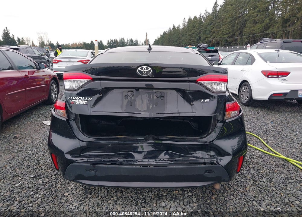 2022 TOYOTA COROLLA LE VIN: 5YFEPMAEXNP279876