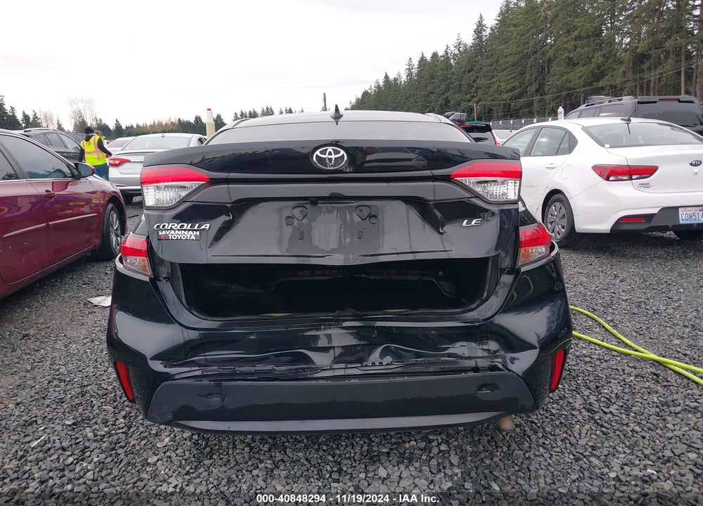 2022 TOYOTA COROLLA LE VIN: 5YFEPMAEXNP279876