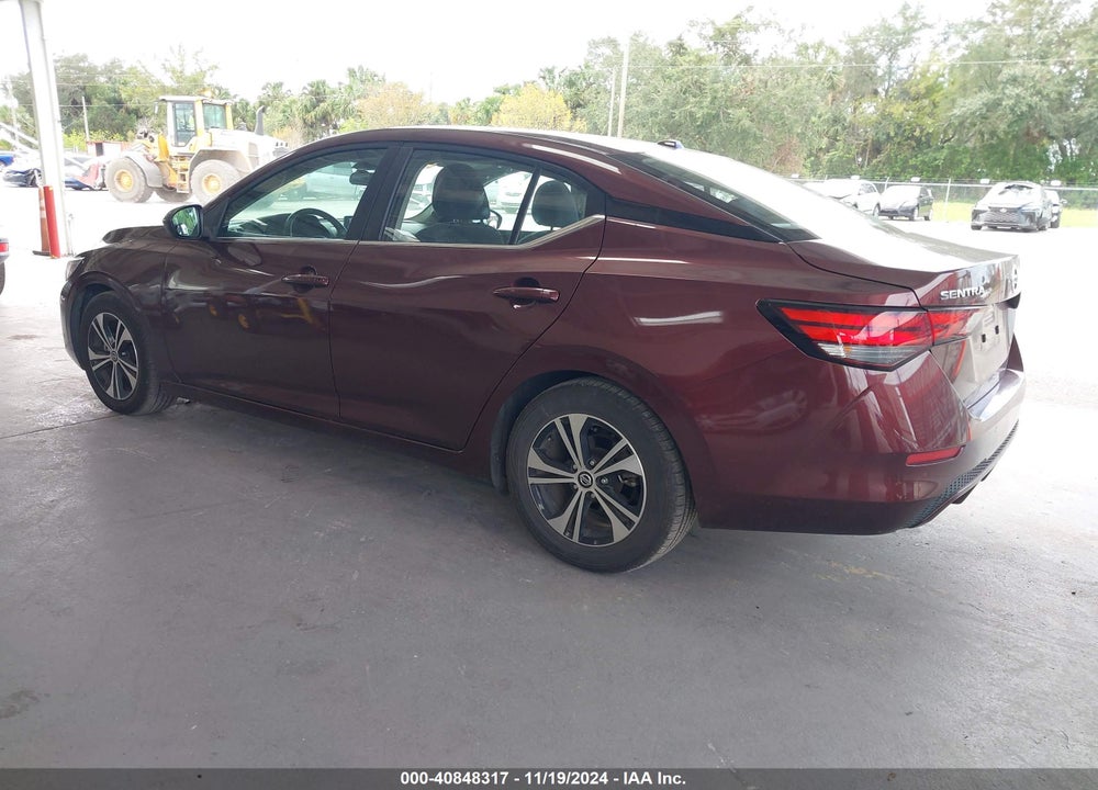 2021 NISSAN SENTRA SV XTRONIC CVT VIN: 3N1AB8CV7MY237295