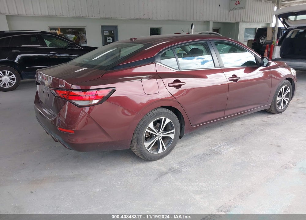 2021 NISSAN SENTRA SV XTRONIC CVT VIN: 3N1AB8CV7MY237295