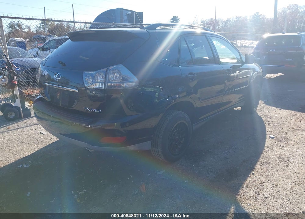2004 LEXUS RX 330 BASE (A5) VIN: JTJHA31U340053202