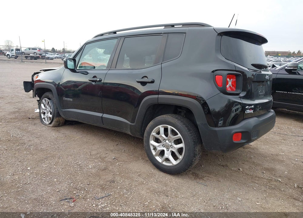 2017 JEEP RENEGADE LATITUDE 4X4 VIN: ZACCJBBB8HPF89308