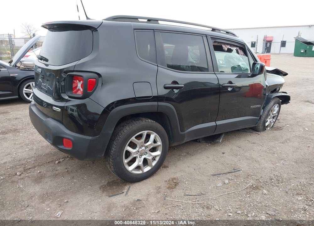 2017 JEEP RENEGADE LATITUDE 4X4 VIN: ZACCJBBB8HPF89308