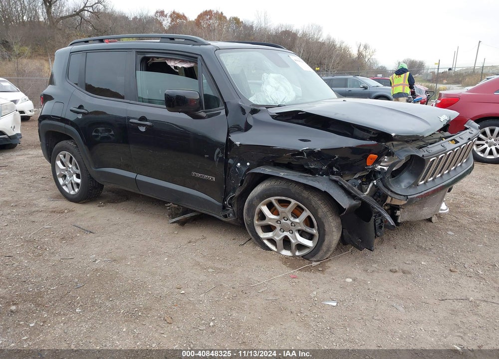 2017 JEEP RENEGADE LATITUDE 4X4 VIN: ZACCJBBB8HPF89308