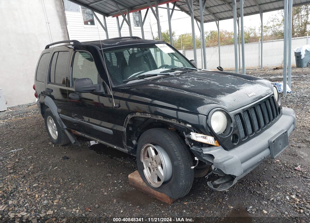 2007 JEEP LIBERTY SPORT VIN: 1J4GL48K37W650946
