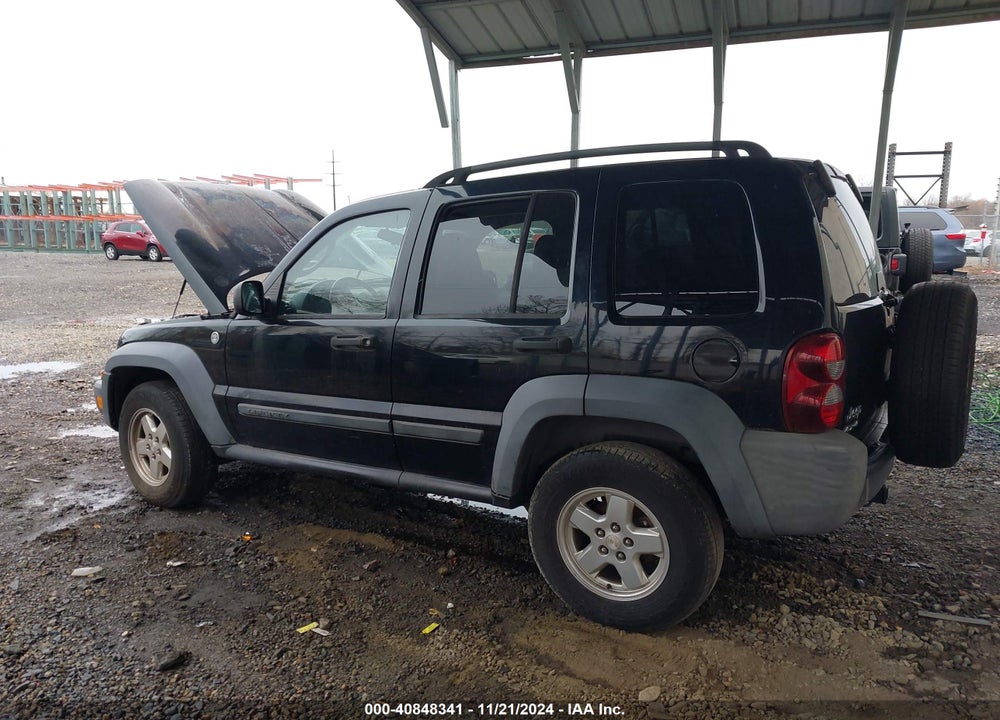 2007 JEEP LIBERTY SPORT VIN: 1J4GL48K37W650946