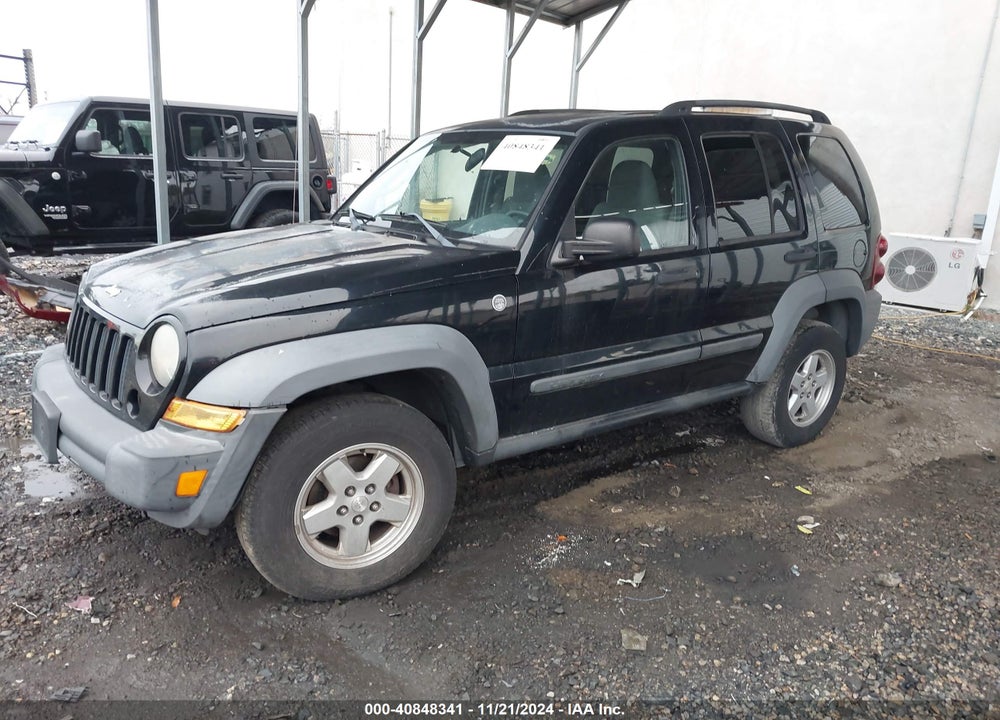 2007 JEEP LIBERTY SPORT VIN: 1J4GL48K37W650946