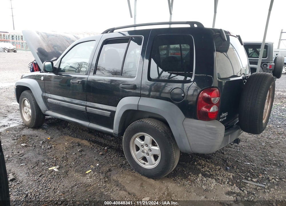2007 JEEP LIBERTY SPORT VIN: 1J4GL48K37W650946