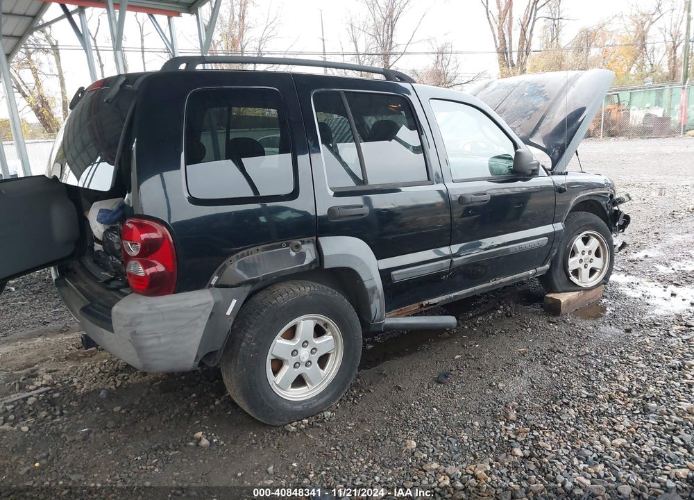 2007 JEEP LIBERTY SPORT VIN: 1J4GL48K37W650946