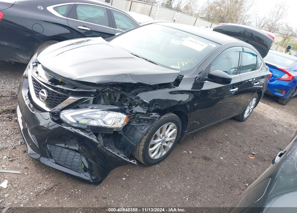 2019 NISSAN SENTRA SV VIN: 3N1AB7APXKY392161