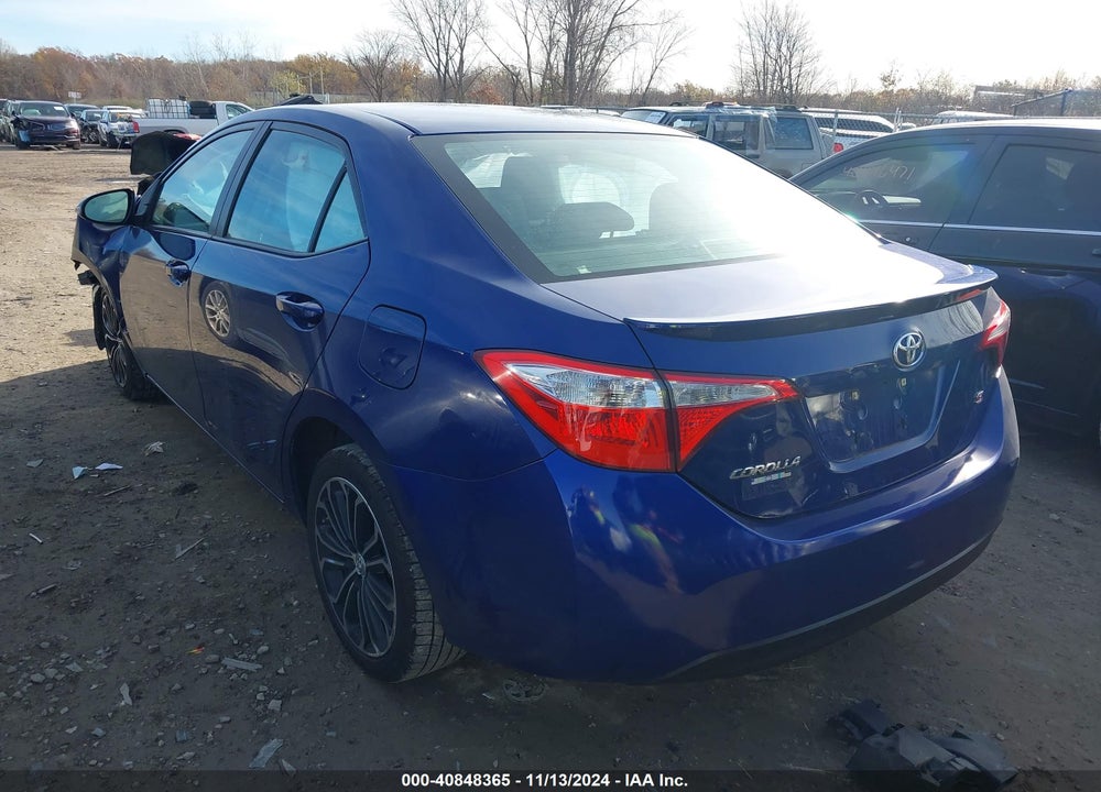 2015 TOYOTA COROLLA VIN: 2T1BURHE8FC259982