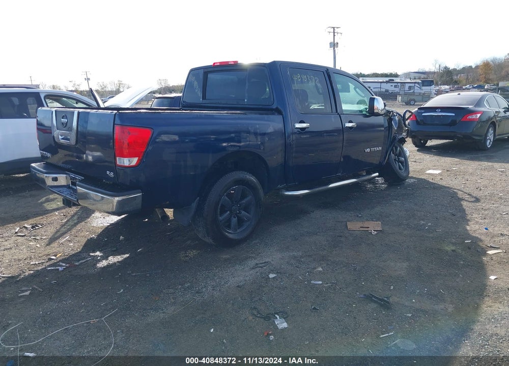 2008 NISSAN TITAN XE VIN: 1N6AA07C98N322018