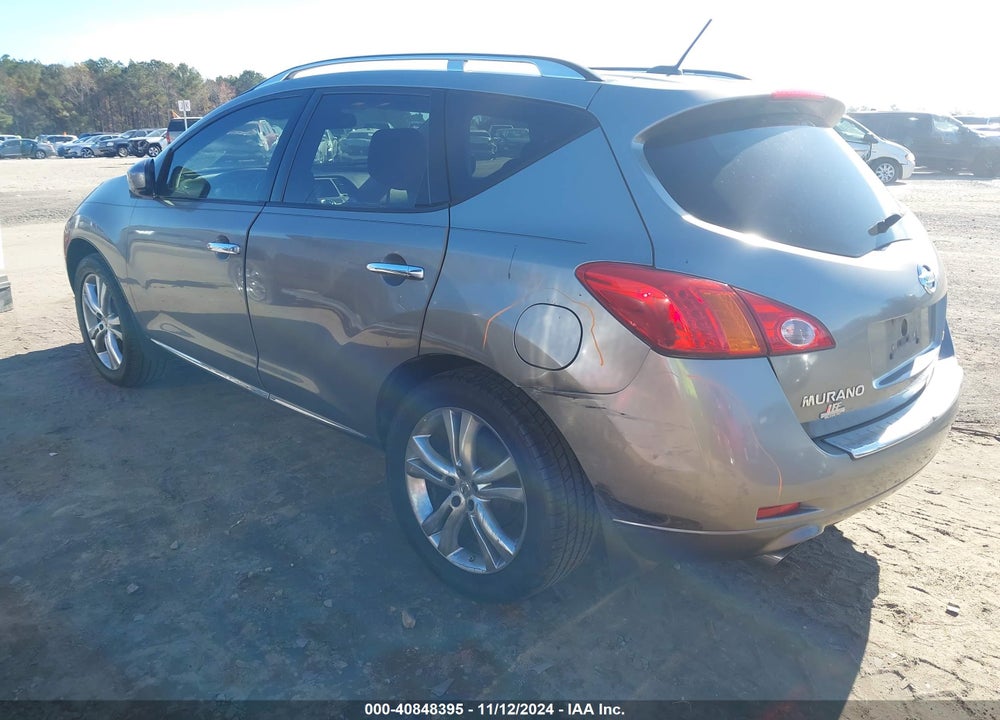 2009 NISSAN MURANO LE VIN: JN8AZ18W69W144269