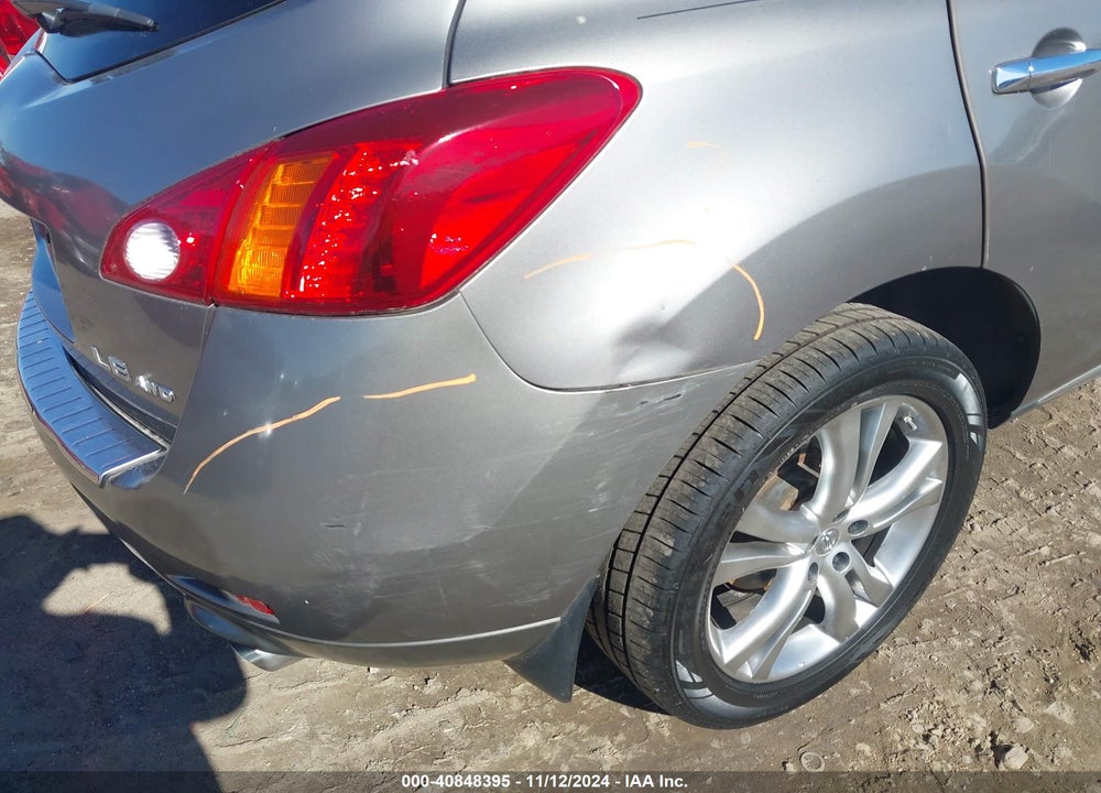 2009 NISSAN MURANO LE VIN: JN8AZ18W69W144269