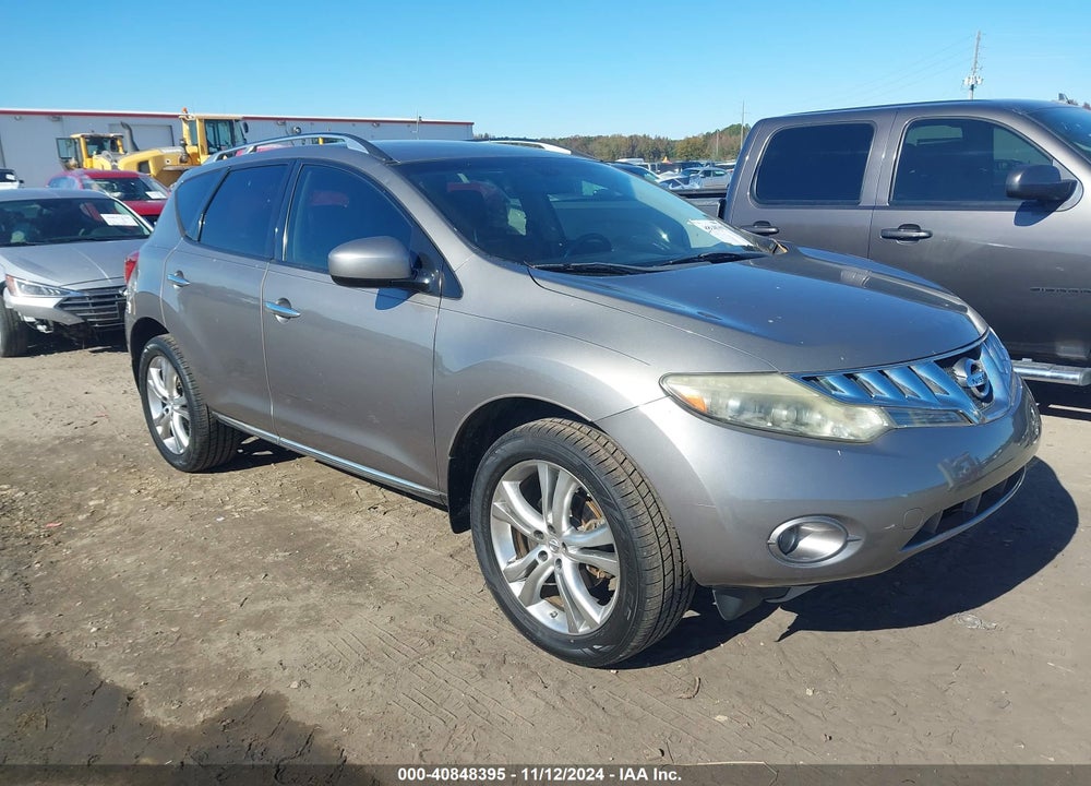 2009 NISSAN MURANO LE VIN: JN8AZ18W69W144269