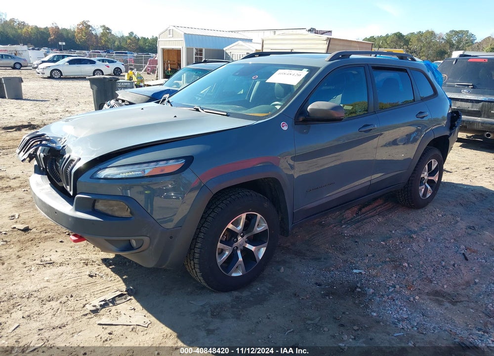 2015 JEEP CHEROKEE TRAILHAWK VIN: 1C4PJMBS1FW750871