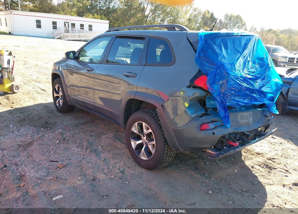 2015 JEEP CHEROKEE TRAILHAWK VIN: 1C4PJMBS1FW750871