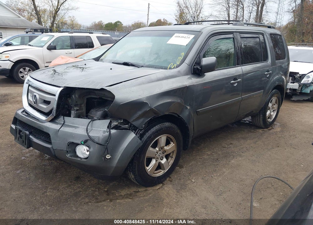 2009 HONDA PILOT EX-L VIN: 5FNYF38619B008800