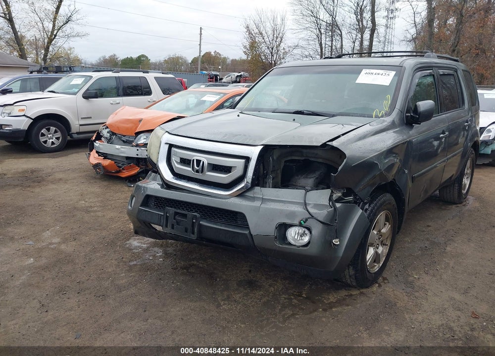 2009 HONDA PILOT EX-L VIN: 5FNYF38619B008800