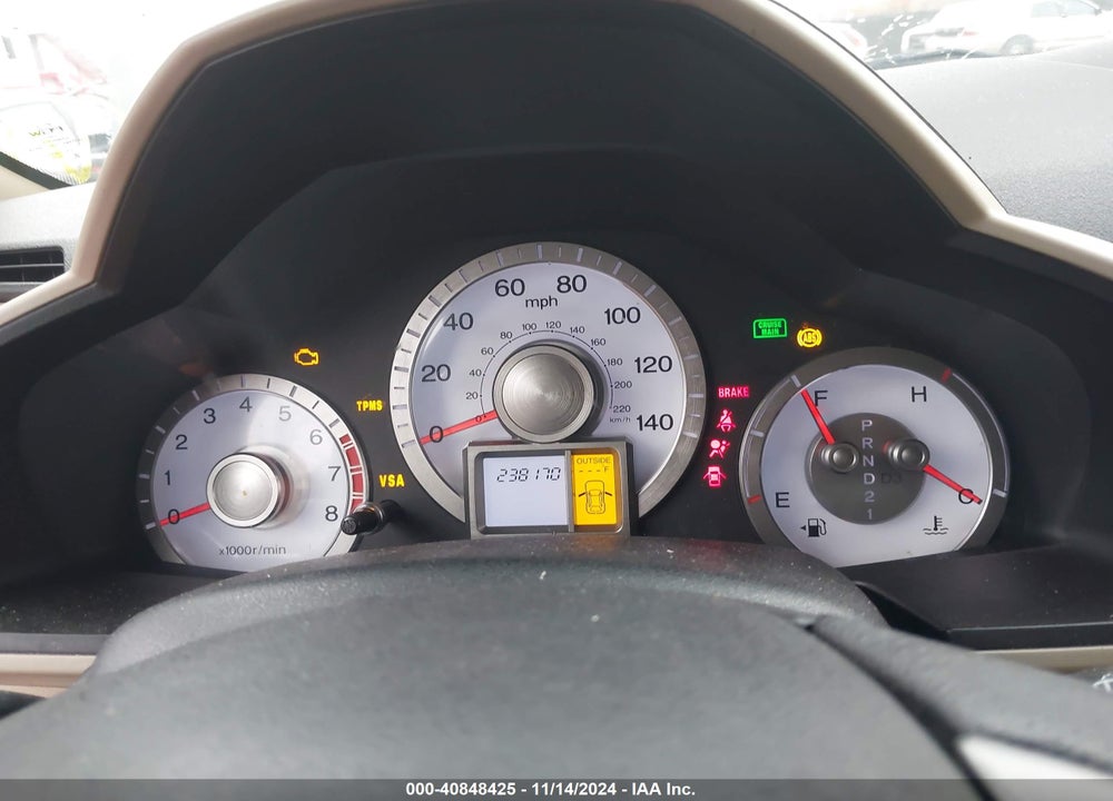 2009 HONDA PILOT EX-L VIN: 5FNYF38619B008800