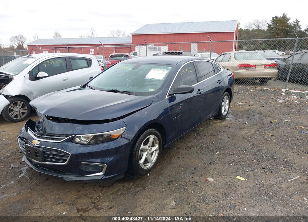 2017 CHEVROLET MALIBU LS VIN: 1G1ZB5ST6HF276237