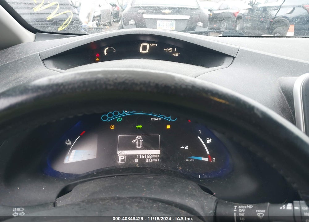 2014 NISSAN LEAF S VIN: 1N4AZ0CP4EC333736