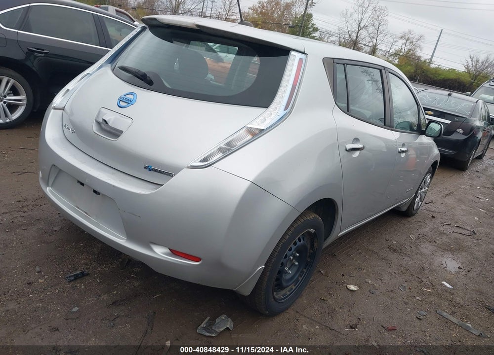 2014 NISSAN LEAF S VIN: 1N4AZ0CP4EC333736