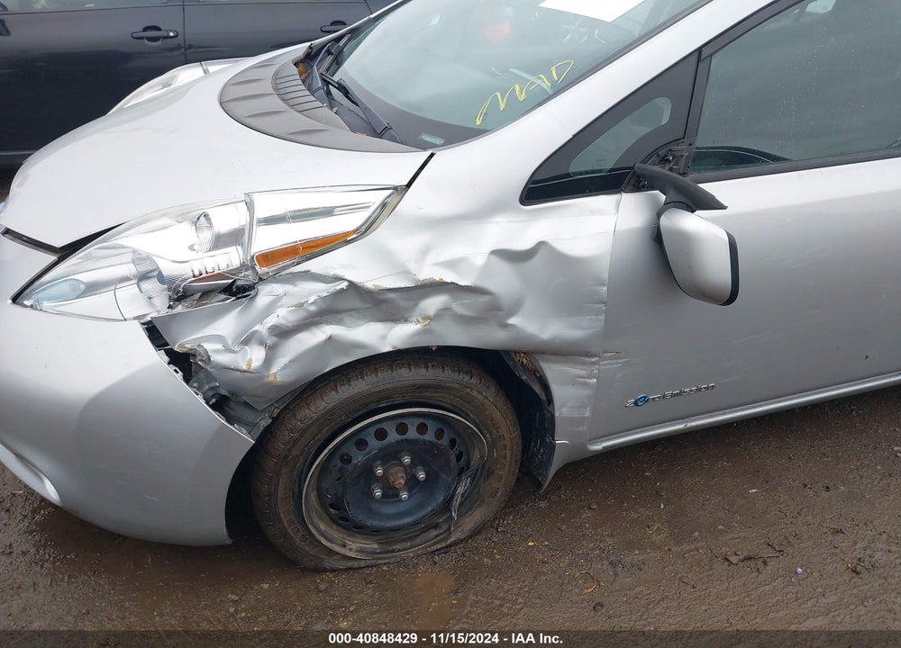 2014 NISSAN LEAF S VIN: 1N4AZ0CP4EC333736