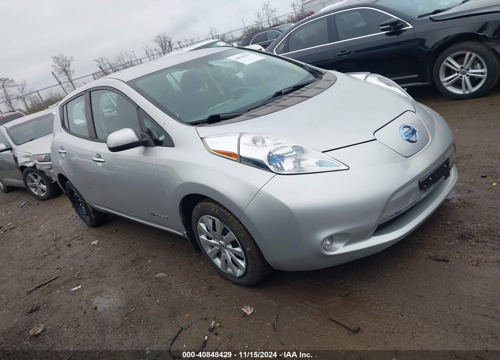 2014 NISSAN LEAF S VIN: 1N4AZ0CP4EC333736