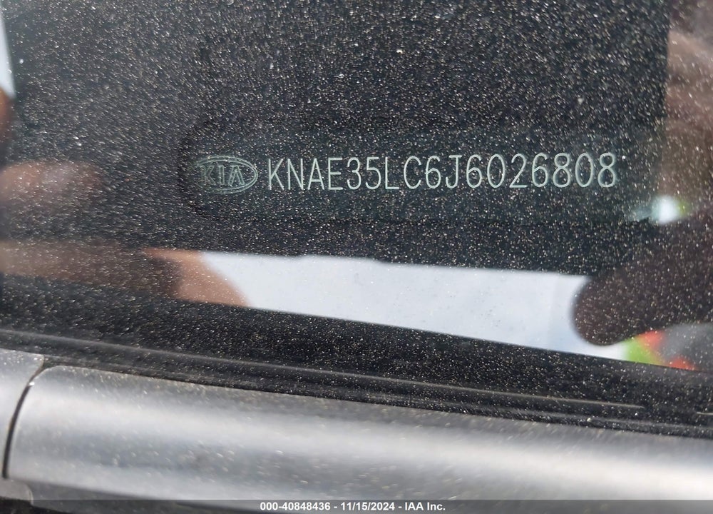 2018 KIA STINGER GT VIN: KNAE35LC6J6026808