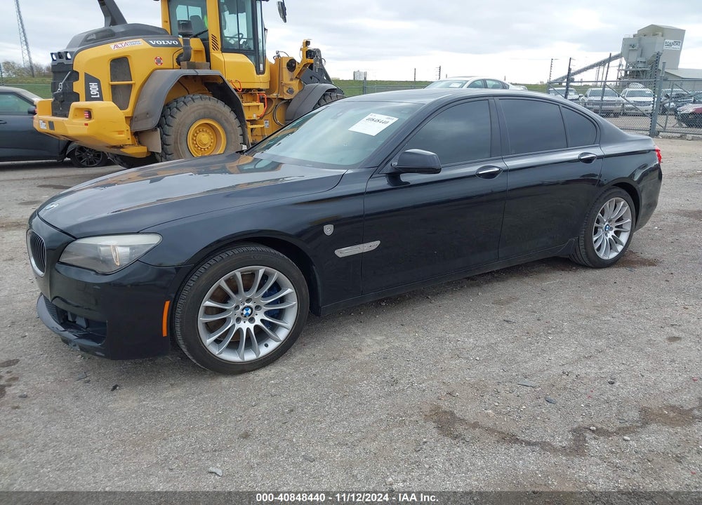 2012 BMW 750I XDRIVE VIN: WBAKC6C57CC396275
