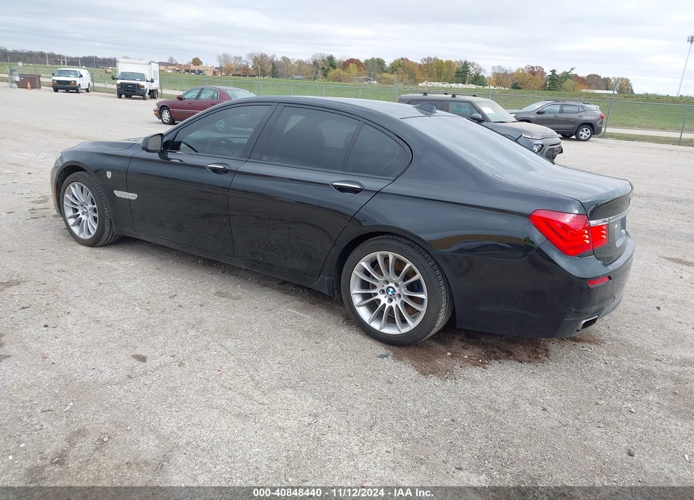 2012 BMW 750I XDRIVE VIN: WBAKC6C57CC396275