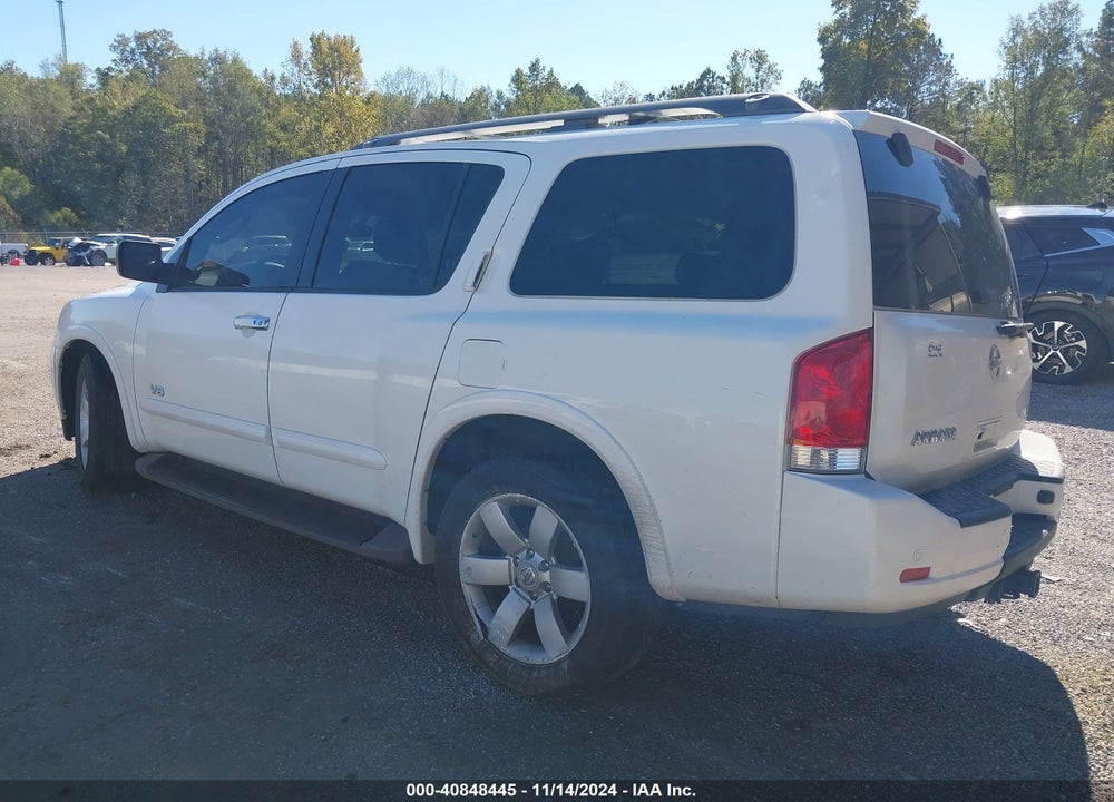 2008 NISSAN ARMADA LE VIN: 5N1BA08D08N605627