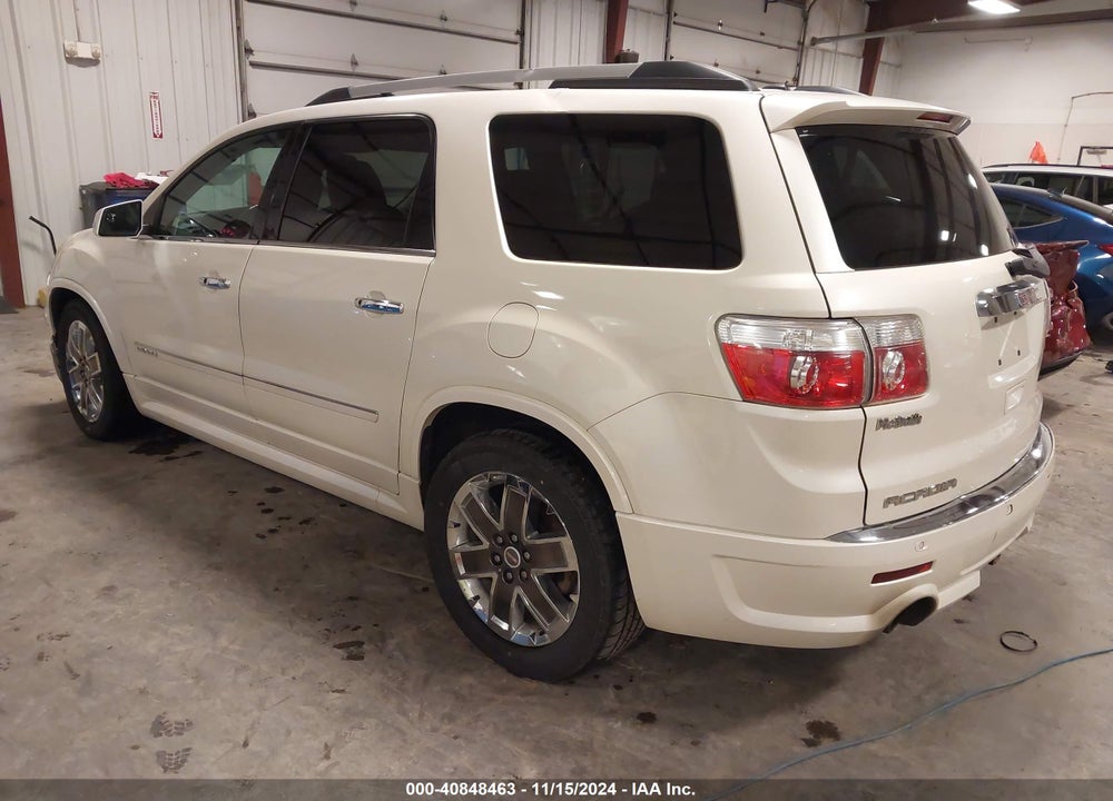 2011 GMC ACADIA DENALI VIN: 1GKKRTED7BJ358001