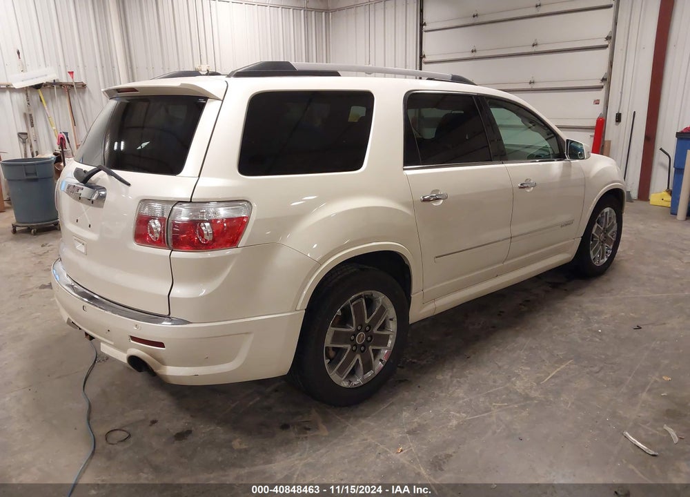 2011 GMC ACADIA DENALI VIN: 1GKKRTED7BJ358001