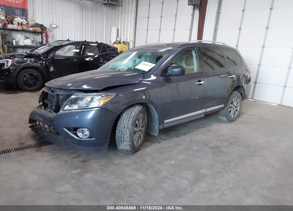 2014 NISSAN PATHFINDER SL VIN: 5N1AR2MM0EC647213
