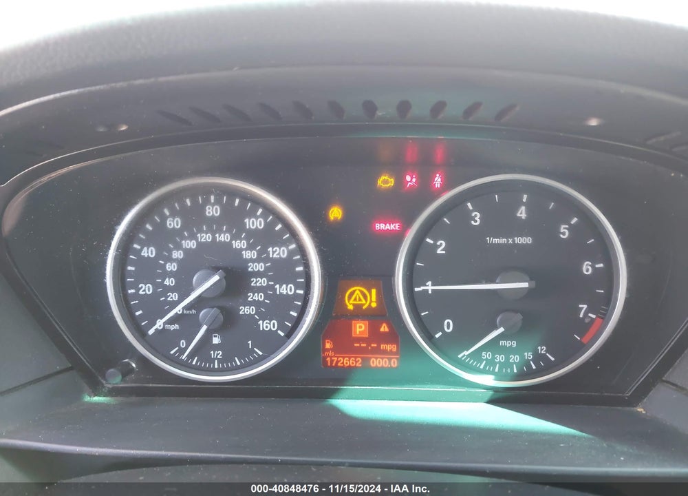 2008 BMW 528I VIN: WBANU53578C112414