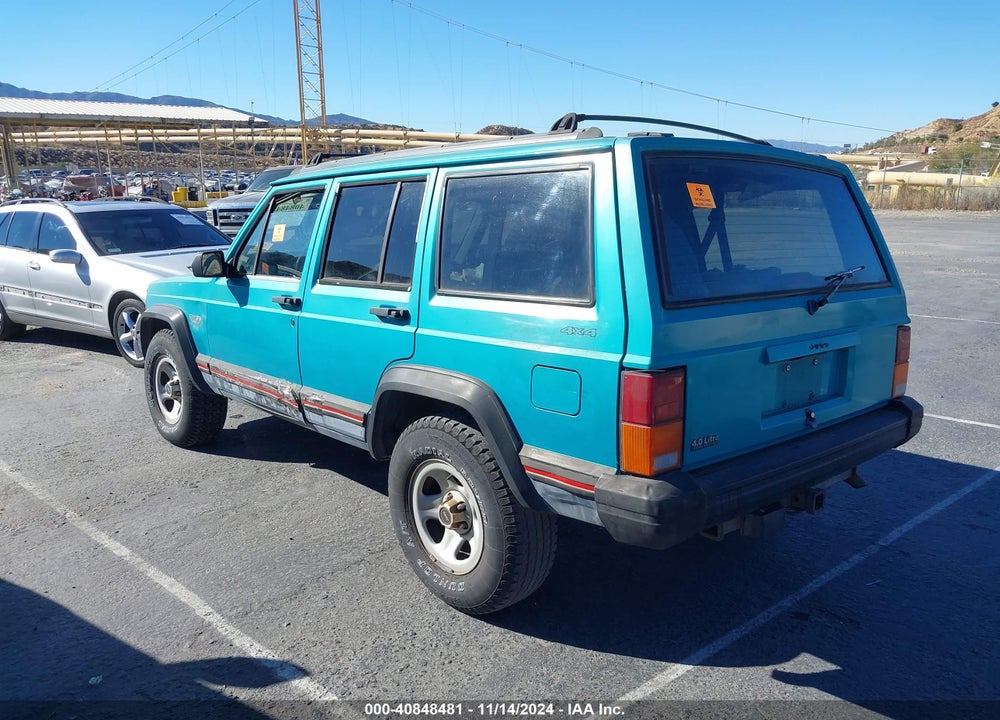 1996 JEEP CHEROKEE SPORT/CLASSIC VIN: 1J4FJ68S0TL117574