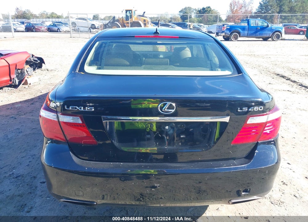 2008 LEXUS LS 460 VIN: JTHBL46F985067034