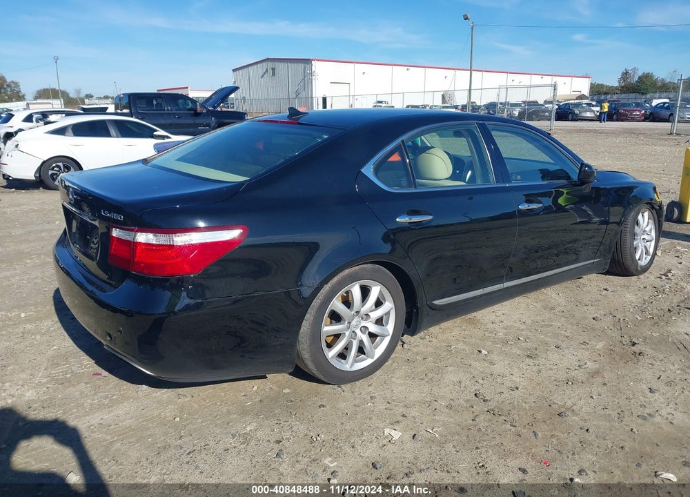 2008 LEXUS LS 460 VIN: JTHBL46F985067034
