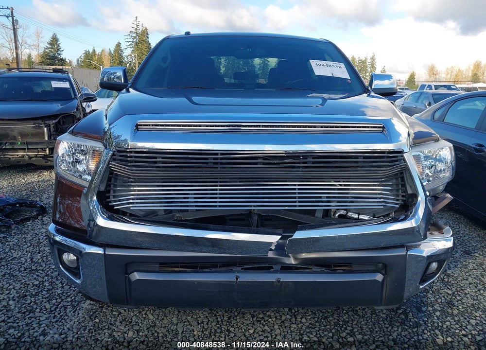 2016 TOYOTA TUNDRA PLATINUM 5.7L V8 VIN: 5TFAY5F15GX577022