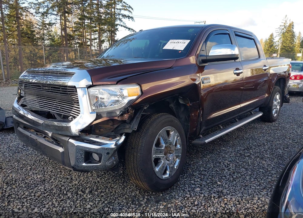 2016 TOYOTA TUNDRA PLATINUM 5.7L V8 VIN: 5TFAY5F15GX577022