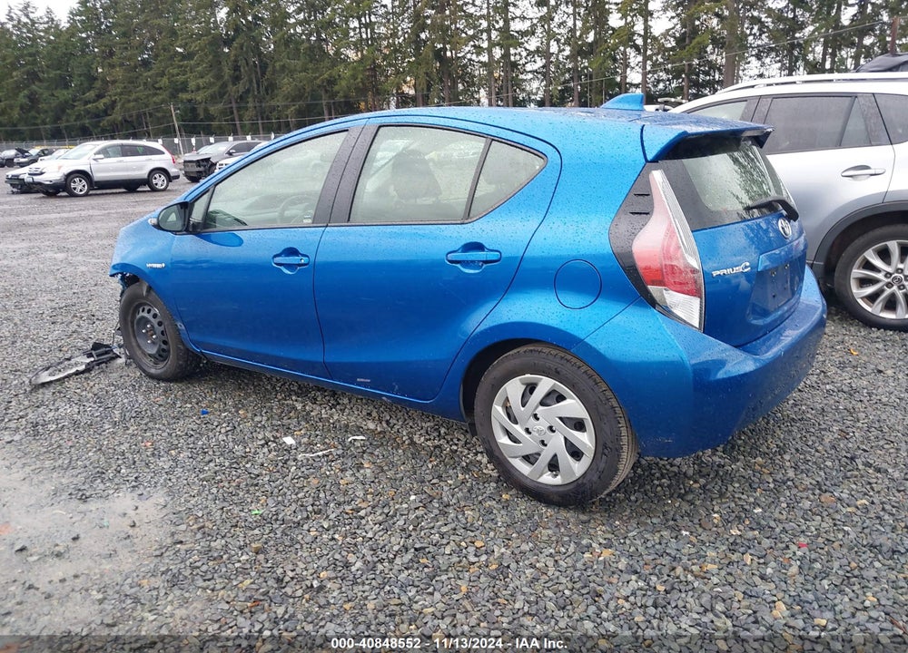 2015 TOYOTA PRIUS C TWO VIN: JTDKDTB36F1113346