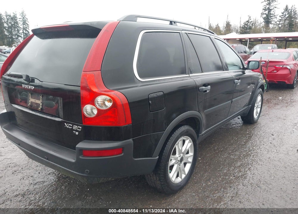 2004 VOLVO XC90 T6 VIN: YV1CM91H441115835