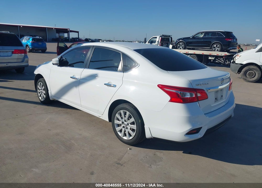 2017 NISSAN SENTRA S VIN: 3N1AB7AP3HY382161