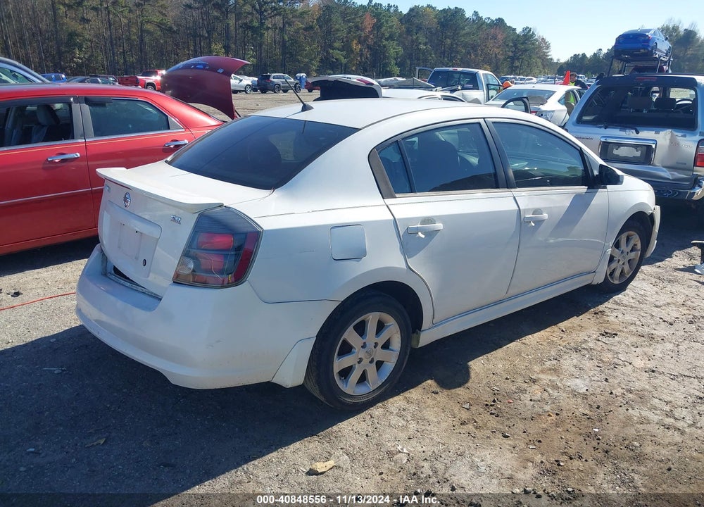 2010 NISSAN SENTRA 2.0SR VIN: 3N1AB6AP7AL708427