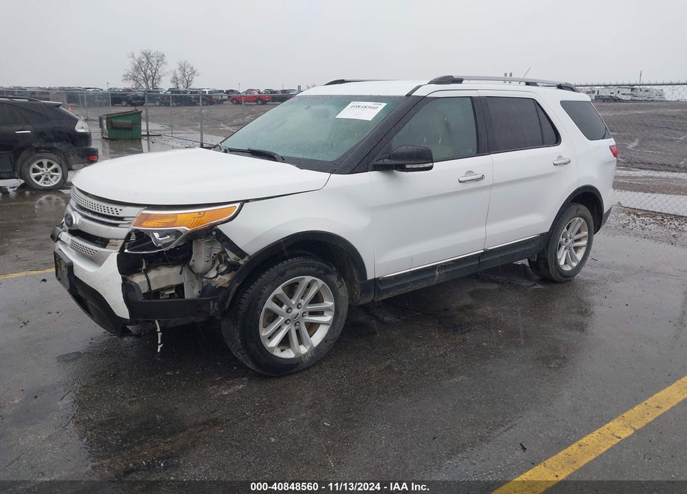 2014 FORD EXPLORER XLT VIN: 1FM5K8D85EGC47622